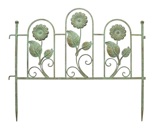 Frank Flechtwaren Rankgitter Blumen, erweiterbar, Metall, Stecksystem Maße: 64 x 54 cm, Stückpreis, vielseitig einsetzbar von FRANK FLECHTWAREN