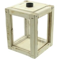 Kerzenhalterbox Modern aus Holz & Acrylglas für 1 Kerze, Kerzenhalter von DEKOLEIDENSCHAFT