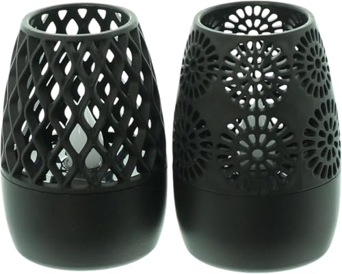 LED-Solarleuchte "Sparkle", 2er Set, Kunststoff, warmweiße LED, leicht flackernd, An-/Aus-Schalter Maße: Ø 6 x 8 cm, für den Außenbereich geeignet von FRANK FLECHTWAREN