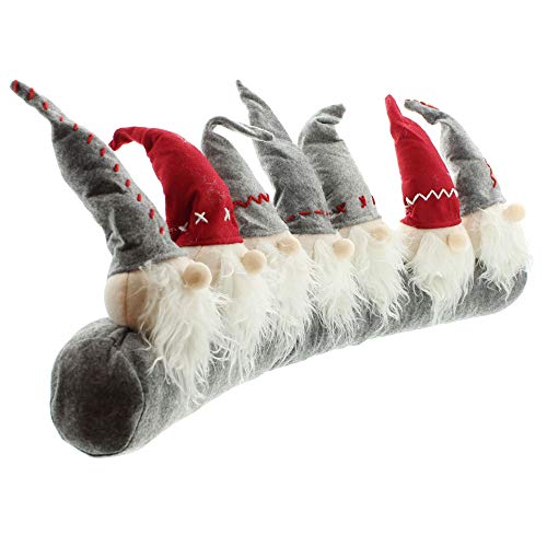 Zugluftstopper 7 Zwerge, amusant, Weihnachtlich mit Wichtel, Breite 94 cm, GH 35 cm von FRANK FLECHTWAREN