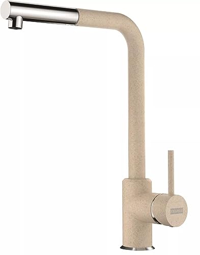 FRANKE 115.0668.383 Sirius L Side pull-out Spültischarmatur, Chrom/Beige von FRANKE