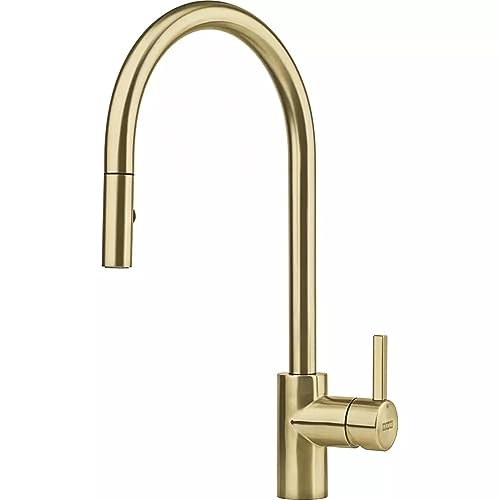 FRANKE 115.0681.244 Eos Neo M pull-out spray Spültischarmatur, Gold von FRANKE