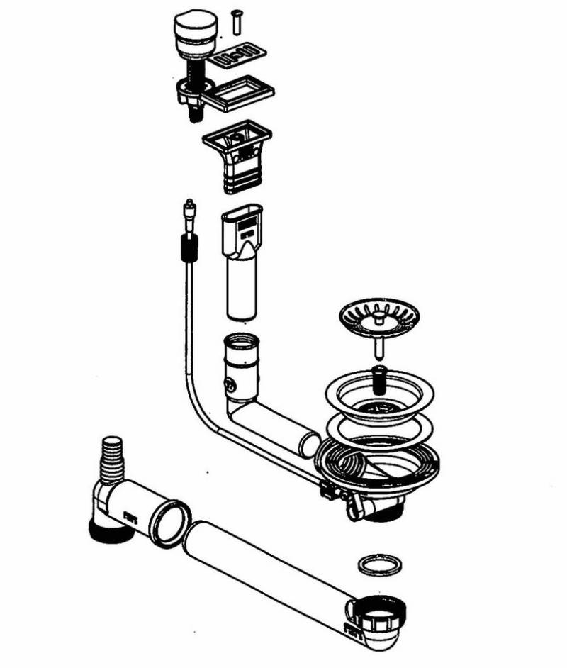 FRANKE Einbauspüle Franke Excenter Ab- Überlaufgarnitur Fragranit-Edelstahl EFG 614-78 FRANKE Einbauspüle Franke Excenter Ab- Überlaufgarnitur Fragranit-Edelstahl EFG 614-78 von FRANKE