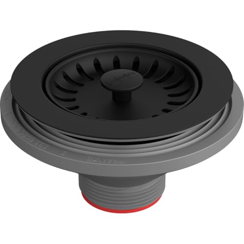 Franke 112.0668.276 Stopper ohne Überlauf Color Line matt-112.0668, schwarz matt von FRANKE