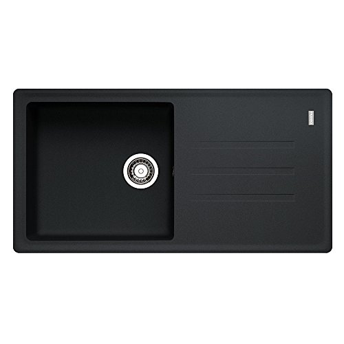 Franke MLG 611-97 114.0528.795 Fragranit-Einbauspüle Malta, Onyx, passend für Unterschränke ab 60 cm von FRANKE