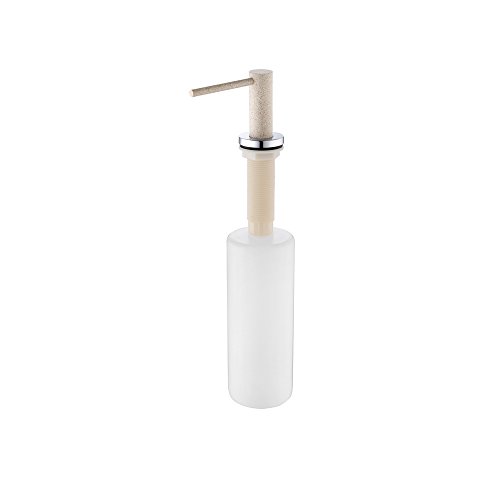 Franke Neptune 119.0287.556 Spülmittelspender, Spülmitteldispenser Flasche 500ml beige, Chrom von FRANKE