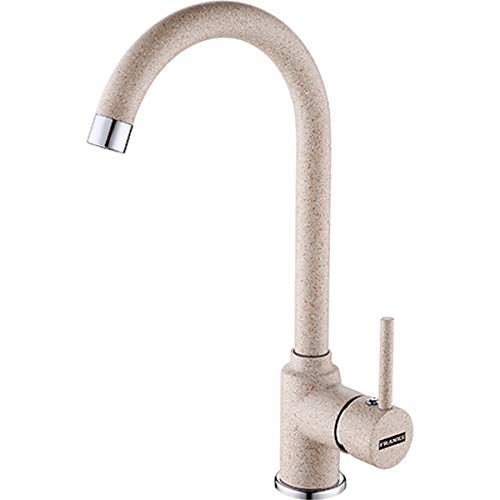 Franke Hochdruck Küchenarmatur mit festem Auslauf Pola 115.0298.095, Chrom/Beige Franke Hochdruck Küchenarmatur mit festem Auslauf Pola 115.0298.095, Chrom/Beige von FRANKE