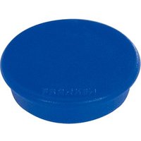 10 FRANKEN Haftmagnet Magnet blau Ø 2,4 x 0,63 cm von FRANKEN