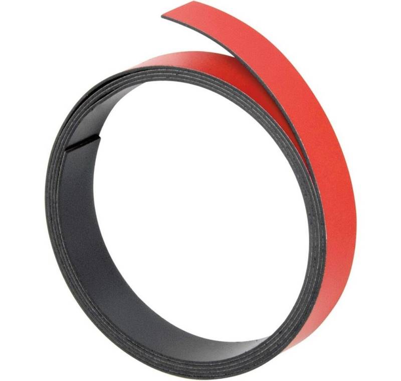 FRANKEN Klebeband Magnetband rot 2,0 x 100,0 cm von FRANKEN