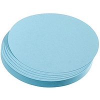 FRANKEN Moderationskarten blau Ø 14,0 cm von FRANKEN