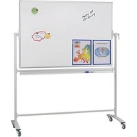 FRANKEN mobiles Whiteboard 180,0 x 120,0 cm weiß emaillierter Stahl von FRANKEN