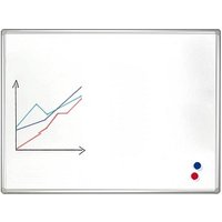 FRANKEN Whiteboard PRO 180,0 x 90,0 cm weiß emaillierter Stahl von FRANKEN