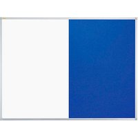 FRANKEN Whiteboard-Pinnwand X-tra!Line 120,0 x 90,0 cm Textil blau von FRANKEN