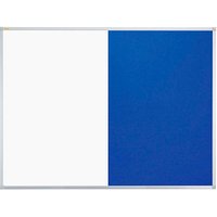 FRANKEN Whiteboard-Pinnwand X-tra!Line 90,0 x 60,0 cm Textil blau von FRANKEN