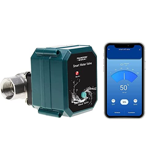 FrankEver Zigbee Smart Zeitschaltuhr für Wasserventile,Regulierung Wasserdrucks mit APP,Kontrolle Wasserflusses,IP65 wasserdicht,USB-betrieben DC 5V 1A,kompatibel mit Alexa Google Home,BSP 3/4" DN20 FrankEver Zigbee Smart Zeitschaltuhr für Wasserventile,Regulierung Wasserdrucks mit APP,Kontrolle Wasserflusses,IP65 wasserdicht,USB-betrieben DC 5V 1A,kompatibel mit Alexa Google Home,BSP 3/4" DN20 von FRANKEVER