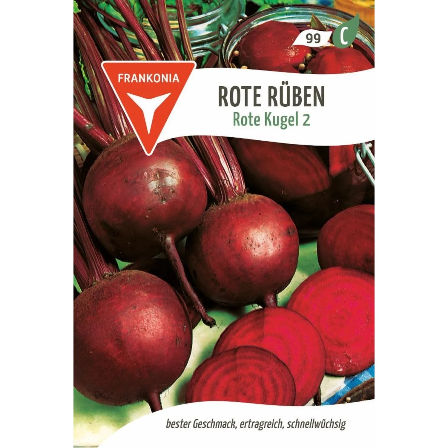 FRANKONIA Rote Rübe Rote Kugel 2 von FRANKONIA