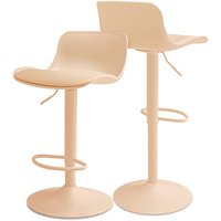 Amsterdam - Set von 2 H�henverstellbares - Taupe von FRANKYSTAR