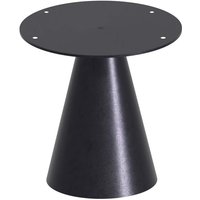 Artù - Kegelfu� f�r runden Esstisch, Metall Farbe Schwarz Artù - Kegelfu� f�r runden Esstisch, Metall Farbe Schwarz von FRANKYSTAR