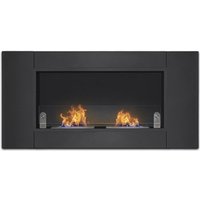 Augusto - Cheminée encastrée au bioéthanol avec 2 brûleurs de 1,5 litre. Cheminée au bioéthanol en acier inoxydable et verre trempé. 110x54 cm Augusto - Cheminée encastrée au bioéthanol avec 2 brûleurs de 1,5 litre. Cheminée au bioéthanol en acier inoxydable et verre trempé. 110x54 cm von FRANKYSTAR