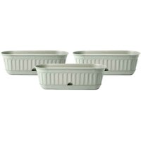 Etika Small - Set 3 Pflanzer, Farbe salbei von FRANKYSTAR
