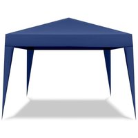 Frankystar - Faltpavillon 3x3 faltbares Akkordeon Automatisches Faltzelt Markt mit blauer Tasche von FRANKYSTAR