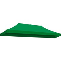 Frankystar - Abdeckhaube für 3x6m Pavillon. Ersatzbezug aus PVC-beschichtetem Oxford-Gewebe. Wasserdicht und UV-beständig. Grüne Farbe von FRANKYSTAR