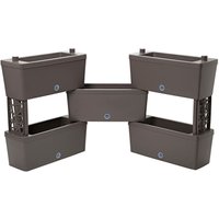 Frankystar - Brick - Set aus 5 modularen Blumenk�sten f�r Blumenarrangements, Kr�uter und vertikalen Gem�segarten. Set aus 5 zusammensteckbaren von FRANKYSTAR