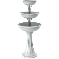 Frankystar - Trevy - Blumenkasten f�r vertikale Brunnen. Pflanzgef�� f�r den Au�enbereich f�r Arrangements. Fassungsverm�gen 29,2L. Farbe wei�. von FRANKYSTAR