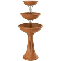 Trevy - Vertikaler Springbrunnen-Pflanzer. Pflanzgef�� f�r Arrangements im Freien. Fassungsverm�gen 29,2L. Farbe Terrakotta. Hergestellt in Italien von FRANKYSTAR