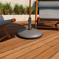 Radika - Runde Garten-Sonnenschirmst�nder Durchmesser 51 cm 25 kg aus grauem Beton Radika - Runde Garten-Sonnenschirmst�nder Durchmesser 51 cm 25 kg aus grauem Beton von FRANKYSTAR