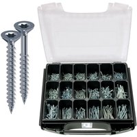 FRANTOS i-BOXX Sortimentskoffer mit Spanplattenschrauben (Stahl verzinkt) von FRANTOS