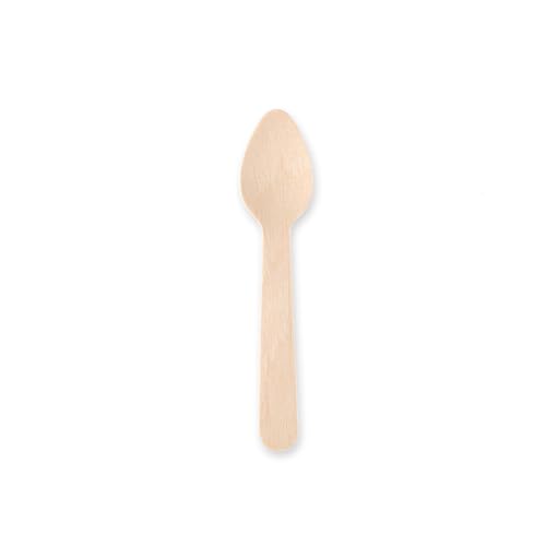 1000 Stück NATUREStar Bio Kaffeelöffel | Holz FSC® 100%, wachsbeschichtet, natur, L: 110mm, B: 2,4cm, Kaffeelöffel, Einwegbesteck, Holzbesteck von FRANZ MENSCH