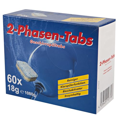300 Stück Spülmaschinentabs 2in1, weiß, Gewicht: 60 x 18g 300 Stück Spülmaschinentabs 2in1, weiß, Gewicht: 60 x 18g von FRANZ MENSCH