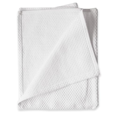 50 Stück Hygoclean Gerstenkorntücher | Baumwolle, Gerstenkornbindung, weiß, L: 90cm, B: 50cm, Gerstenkorntücher, Gerstenkornbindung, Baumwolletücher von FRANZ MENSCH