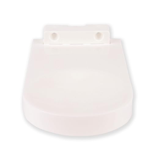 FRANZ MENSCH 1 Stück Hygoclean Tropfschale für Universal-Eurospender | Kunststoff, weiß, L: 18,5cm, B: 10,5cm, H: 2cm, Tropfschale für Eurospender, Desinfektionsspender, Seifenspender von FRANZ MENSCH