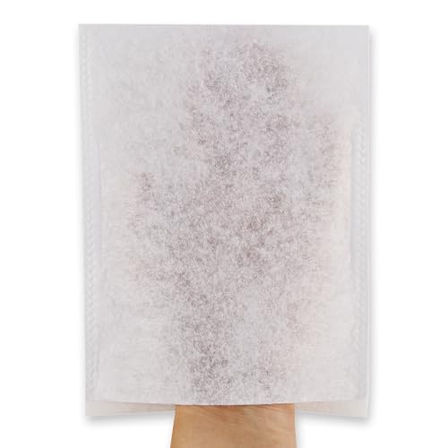 FRANZ MENSCH 1000 Stück Hygostar Waschhandschuhe | Molton, weiß, L: 21cm, B: 15,5cm, Einmal-Waschlappen, Einweg, für Pflege, Waschhandschuhe von FRANZ MENSCH