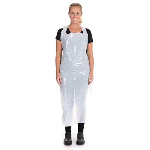 FRANZ MENSCH 500 Stück Hygostar Einwegschürzen im Staubschutzbeutel ca. 35 my | LDPE, L: 120cm, B: 75cm, weiß, 35my, Einwegschürzen, Plastikschürzen, Einmalschürzen FRANZ MENSCH 500 Stück Hygostar Einwegschürzen im Staubschutzbeutel ca. 35 my | LDPE, L: 120cm, B: 75cm, weiß, 35my, Einwegschürzen, Plastikschürzen, Einmalschürzen von FRANZ MENSCH