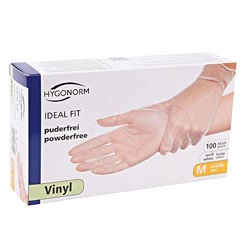 Hygonorm Vinyl-Handschuhe IDEAL FIT puderfrei, extra leichte Qualität, Größe L Hygonorm Vinyl-Handschuhe IDEAL FIT puderfrei, extra leichte Qualität, Größe L von FRANZ MENSCH