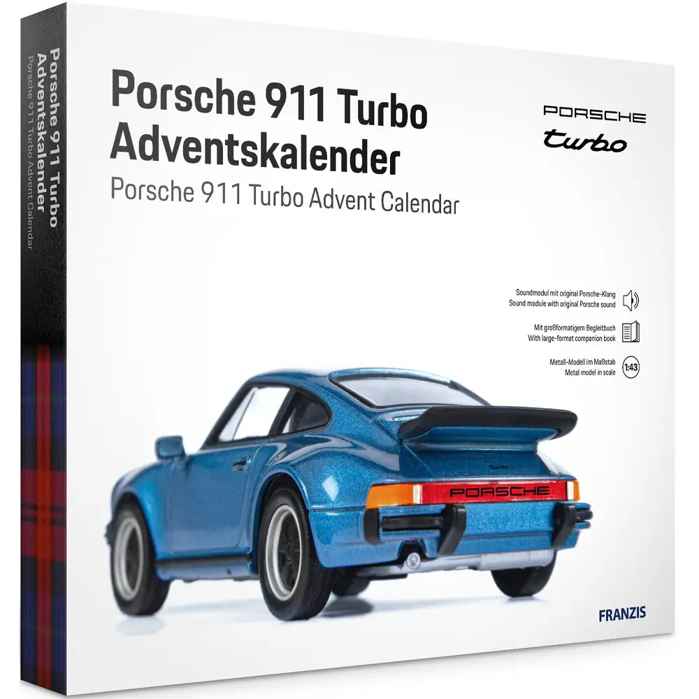 Franzis Porsche 911 Turbo Adventskalender Autoadventskalender Kalender B-Ware Franzis Porsche 911 Turbo Adventskalender Autoadventskalender Kalender B-Ware von FRANZIS