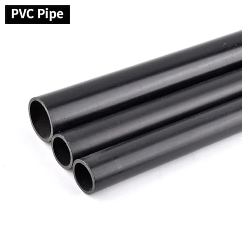 1 Stück 16~50mm Schwarz PVC-Rohrverbinder Gerader Winkel T-Stück Verbindungen Aquarium Drainagerohr Armaturen Gartenbewässerung DIY Zubehör(PVC pipe,Black 25mm) von FRAOMHFW