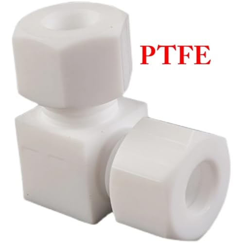 Ellenbogen-Reduzierstück 2 3 4 6 8 10 12-25mm 1/8" 1/4" 3/8" 1/2" 3/4" 1" Zoll Rohr-OD-Kompressionsverschraubung PTFE-Koppler-Anschluss(9.525mm To 10mm) von FRAOMHFW