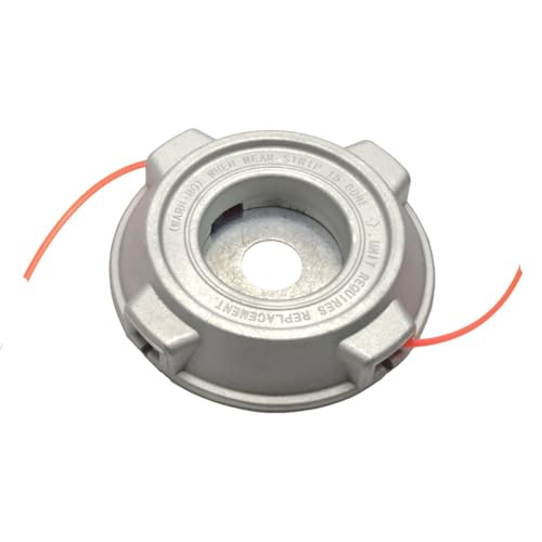 FRAOMHFW Aluminiumlegierung Nylon Bürstenmäherkopf Universal Trimmerkopf Bump Spool Grasbürstenschneider Rasenmäher Garten Heimschneiden von FRAOMHFW