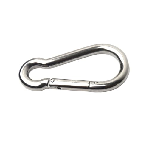 FRAOMHFW Sicherheitsschnalle Karabinerhaken 304 316 Edelstahl Federschnalle(304 standard,M11 2pcs) von FRAOMHFW