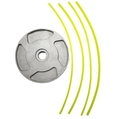 FRAOMHFW Universal Aluminium Gras Trimmer Kopf for Rasenmäher Pinsel Cutter Kopf Gewinde Nylon Gras Schneiden Linie Kopf Garten Gras Kopf von FRAOMHFW