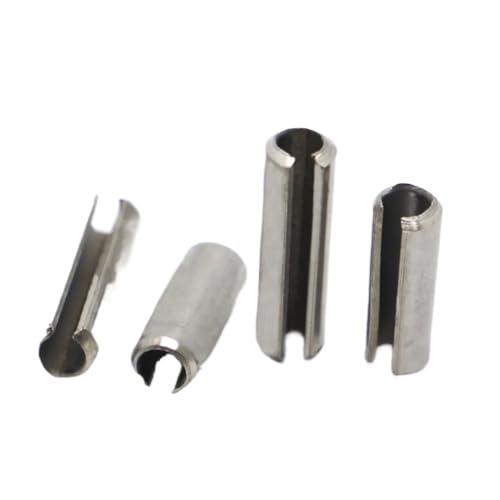 GB879 304 Stainless Steel Elastic Cotter Cylindrical Positioning Tension Dowel Roll Spring Pin M1.5 M2 M2.5 M3 M4 M5 M6 M8 M10(M10 2pcs,40mm) von FRAOMHFW