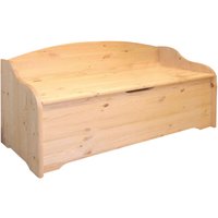Alberiamo Truhe aus massiver Tanne, 100 l, 100 x 41 x 67 cm von FRASCHETTI
