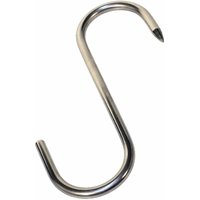 Fraschetti - 1 -Tip Edelstahl -Metzgerhaken Konf. 10 Stcs. - 4x100 mm. von FRASCHETTI