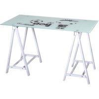 Guy's computerschreibtisch aus stahl und glas L120xT60xH72 cm Guy's computerschreibtisch aus stahl und glas L120xT60xH72 cm von FRASCHETTI