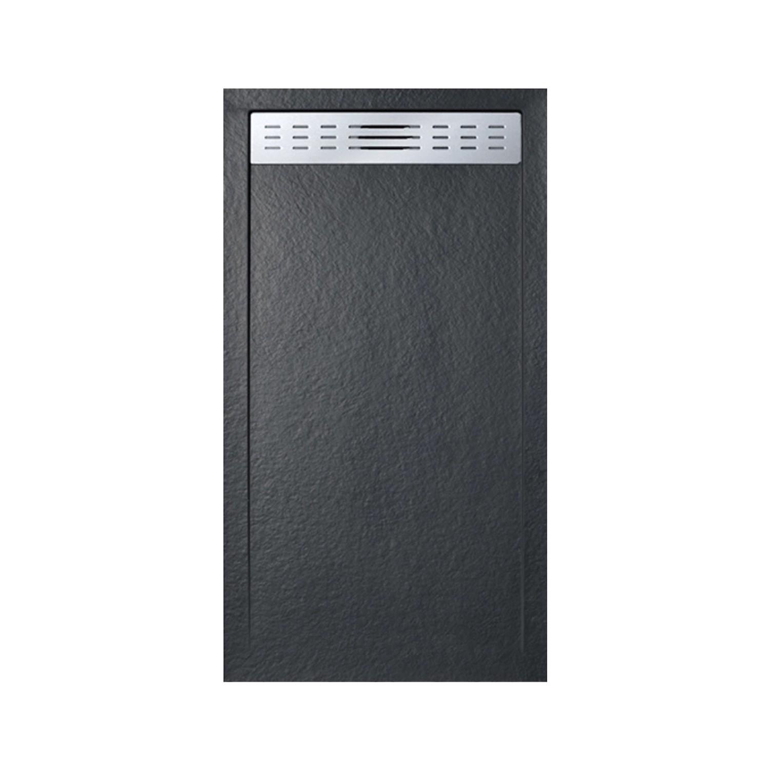 Frascio New Tecnology Duschwanne 70X165 cm mit Seitlicher Gitterlinie Slim Schwarz mit Abfluss Frascio New Tecnology Duschwanne 70X165 cm mit Seitlicher Gitterlinie Slim Schwarz mit Abfluss von FRASCIO NEW TECNOLOGY