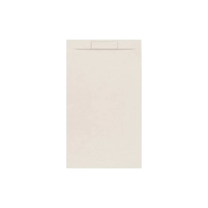 Frascio New Tecnology Duschwanne 75X175 cm Beige Vulcano Line Plus Aus Harz und Marmorpulver mit Seitengitter Aus Marmoresina von FRASCIO NEW TECNOLOGY